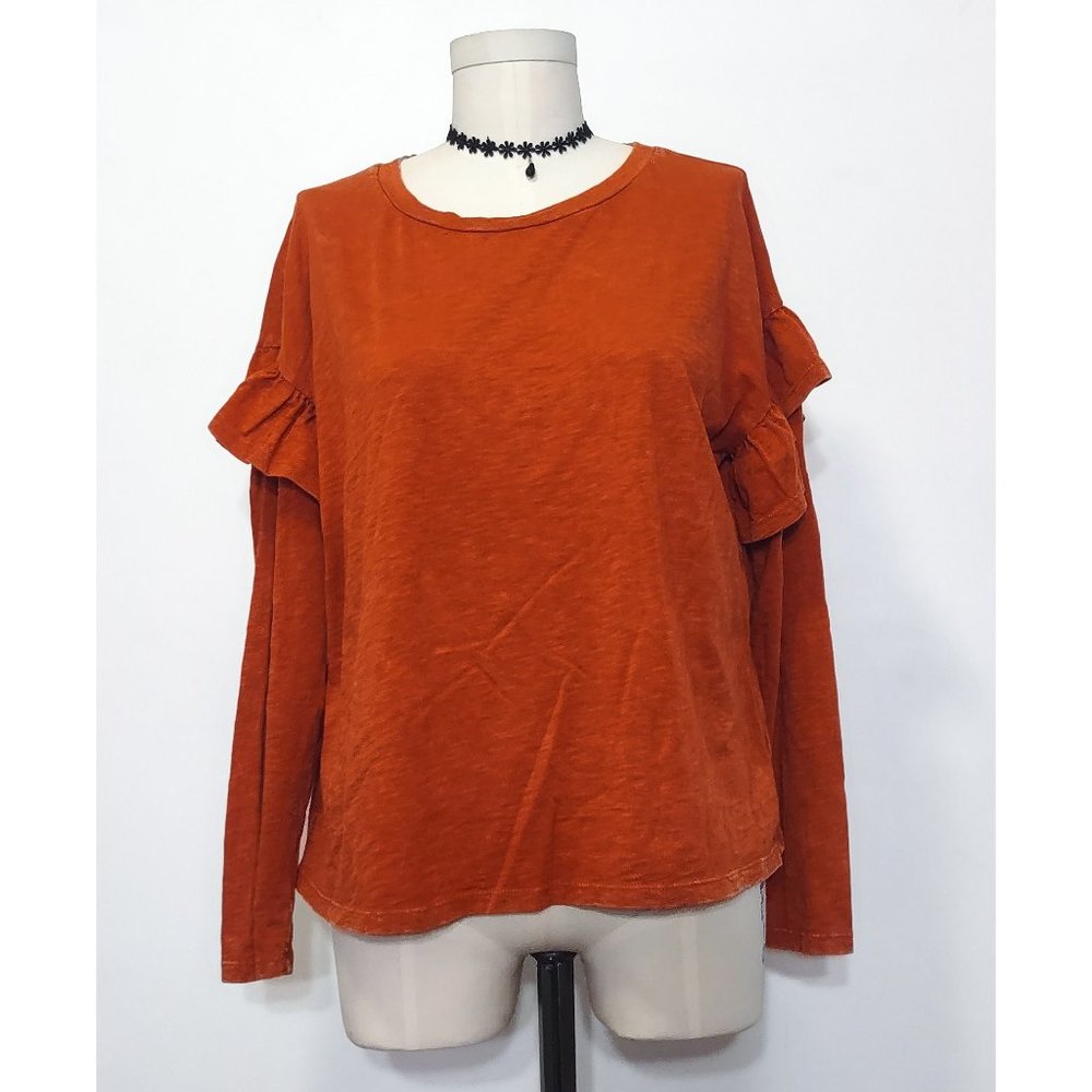 Universal Thread Ruffle Sleeve Top